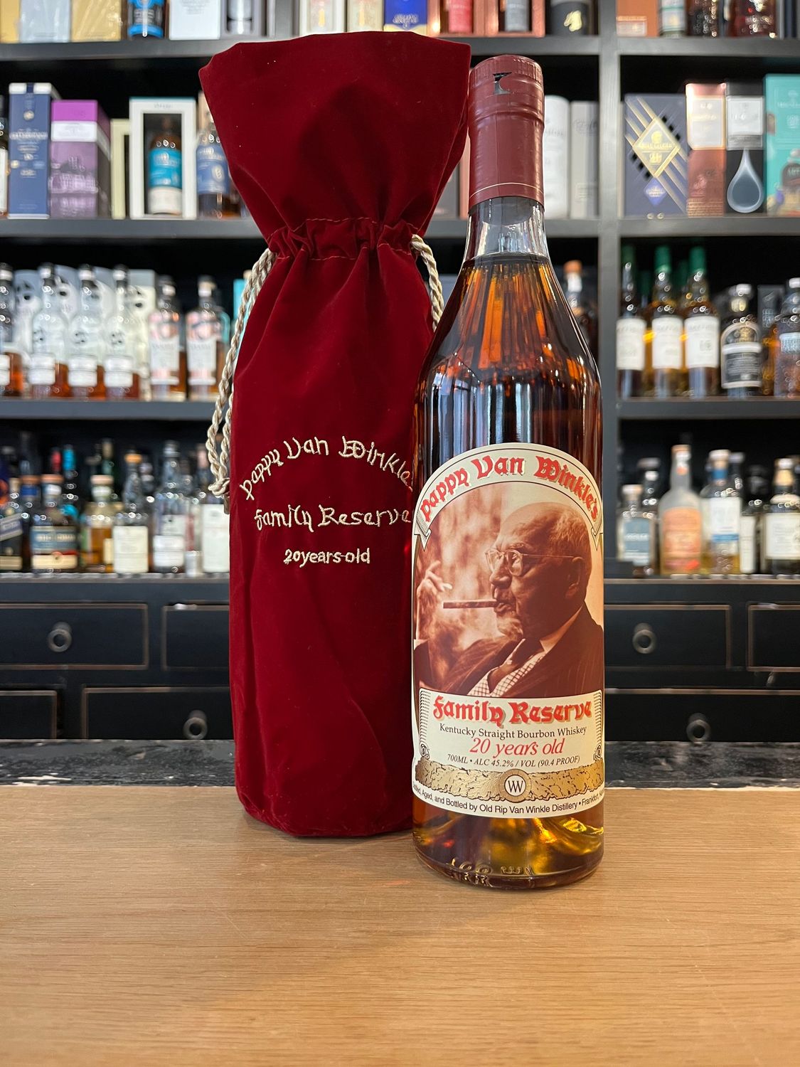 Pappy Van Winkle 20 Jahre Family Reserve mit 0,7L und 45,2%