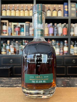 Woodford Reserve Barrel Strength Rye Whiskey mit 0,7l und 62,55% Woodford Reserve Barrel Strength Rye Whiskey mit 0,7l und 62,55%