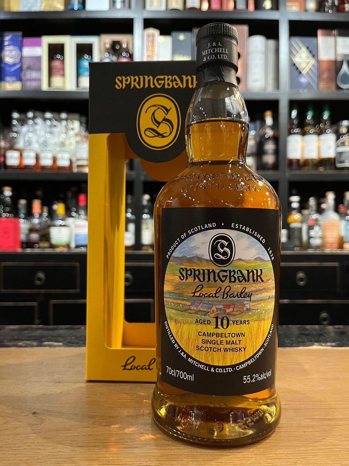 Springbank Local Barley 10 Jahre (17.10.2025) mit 0,7l und 55,2% Springbank Local Barley 10 Jahre (17.10.2025) mit 0,7l und 55,2%
