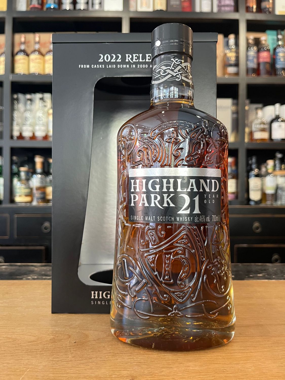 Highland Park 21 Jahre Release 2022 mit 0,7L und 46%