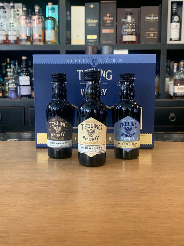 Teeling Trinity Pack 3x mit je 0,05 L und 46%