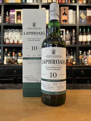 Laphroaig 10 Jahre Cask Strength Batch 17 mit und 58,3%