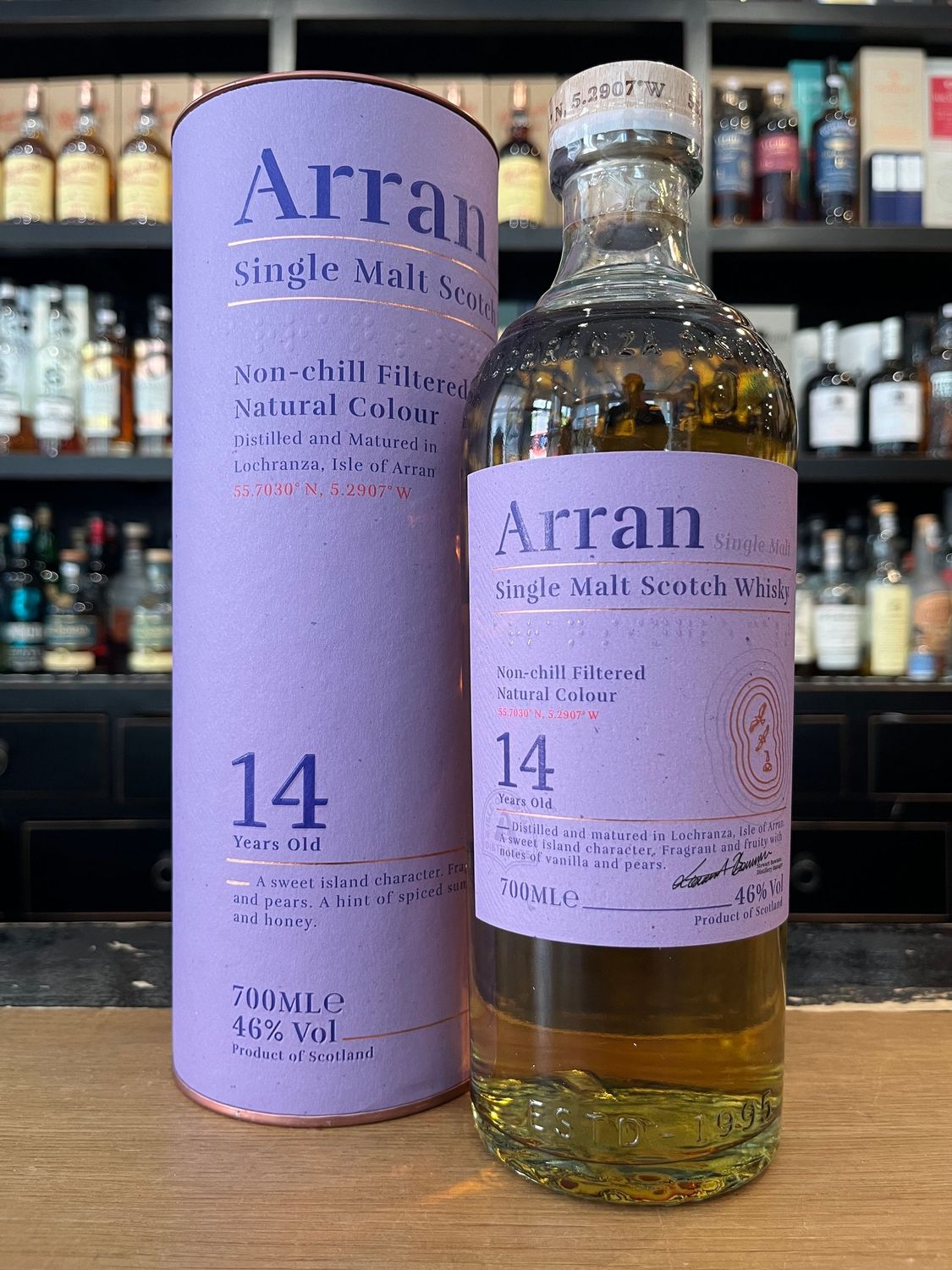 Arran 14 Jahre mit 0,7l und 50%