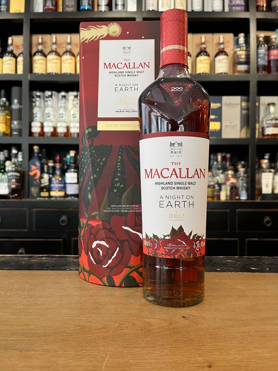 Macallan A Night on Earth in Jerez 2024 Limited Edition mit 0,7L und 43%