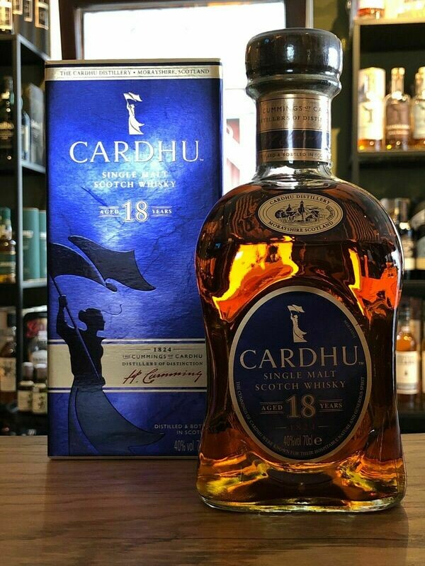 Cardhu 18 Jahre mit 0,7 L und 40%