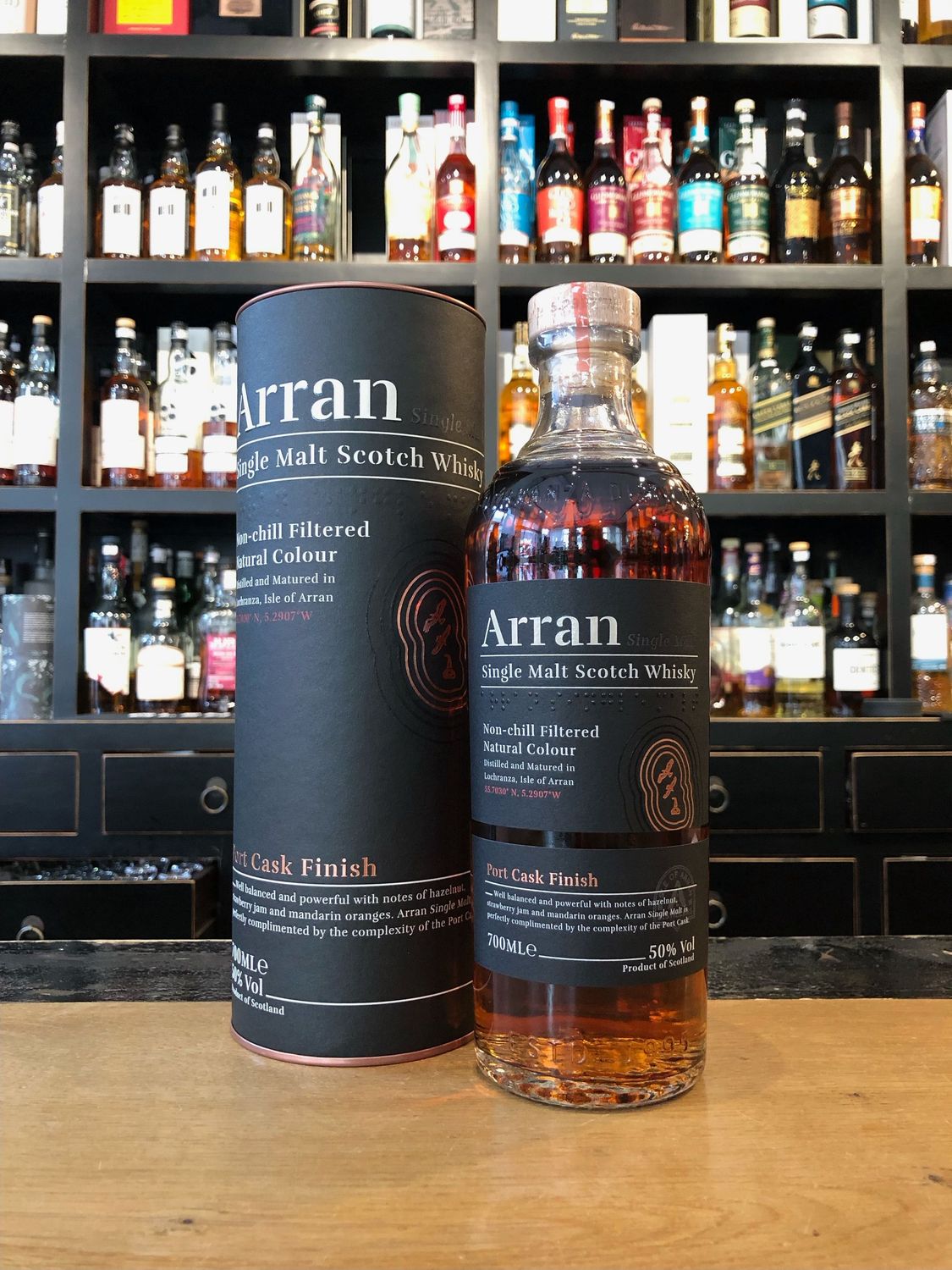 Arran Port Cask Finish mit 0,7 L und 50%