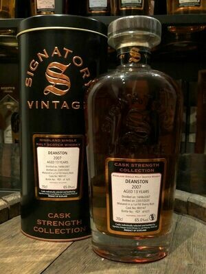 Deanston 13 Jahre 1st Fill Sherry Butt mit 0,7L und 65% Deanston 13 Jahre 1st Fill Sherry Butt mit 0,7L und 65%