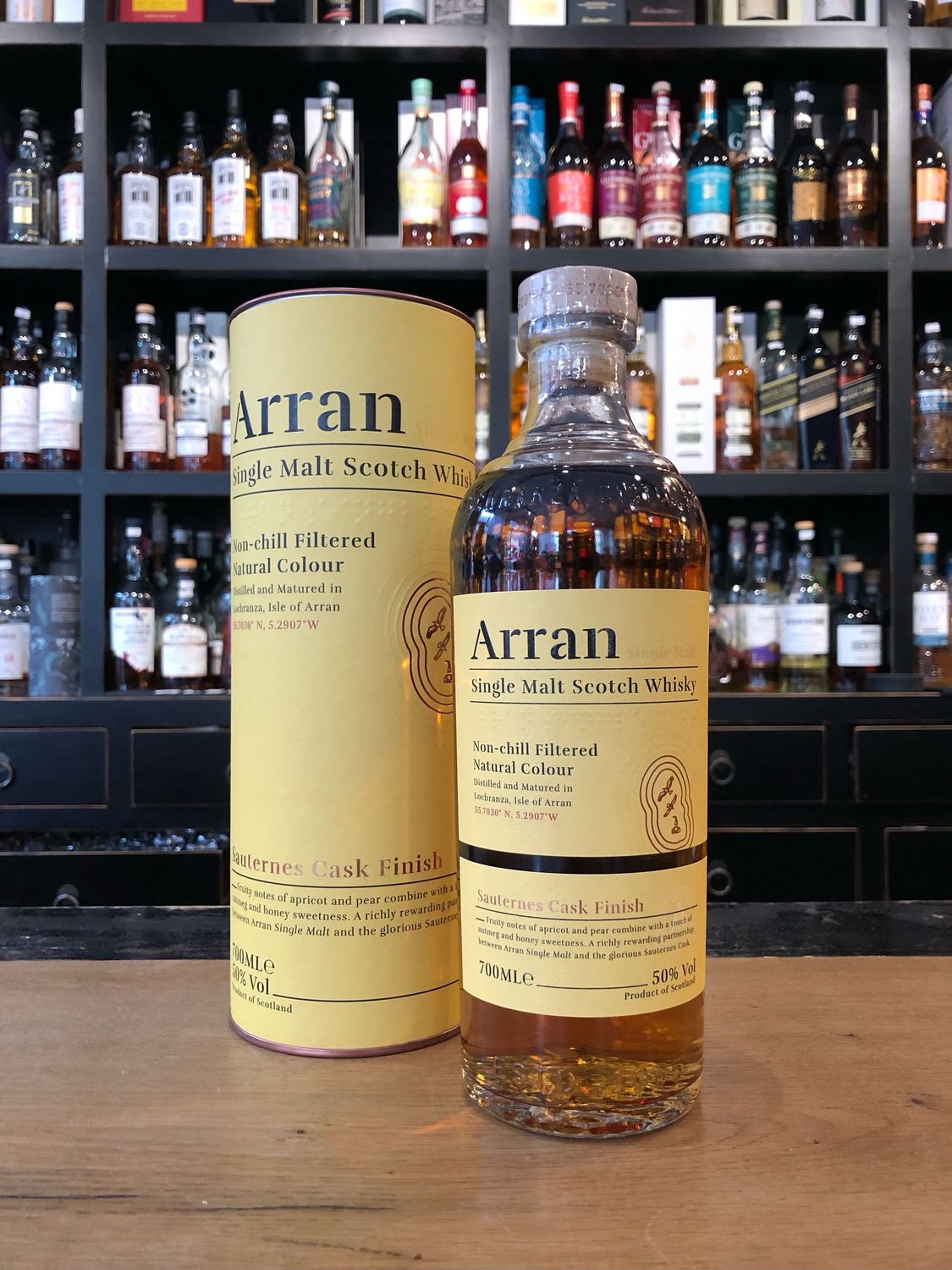 Arran Sauternes Cask Finish mit 0,7L und 50%