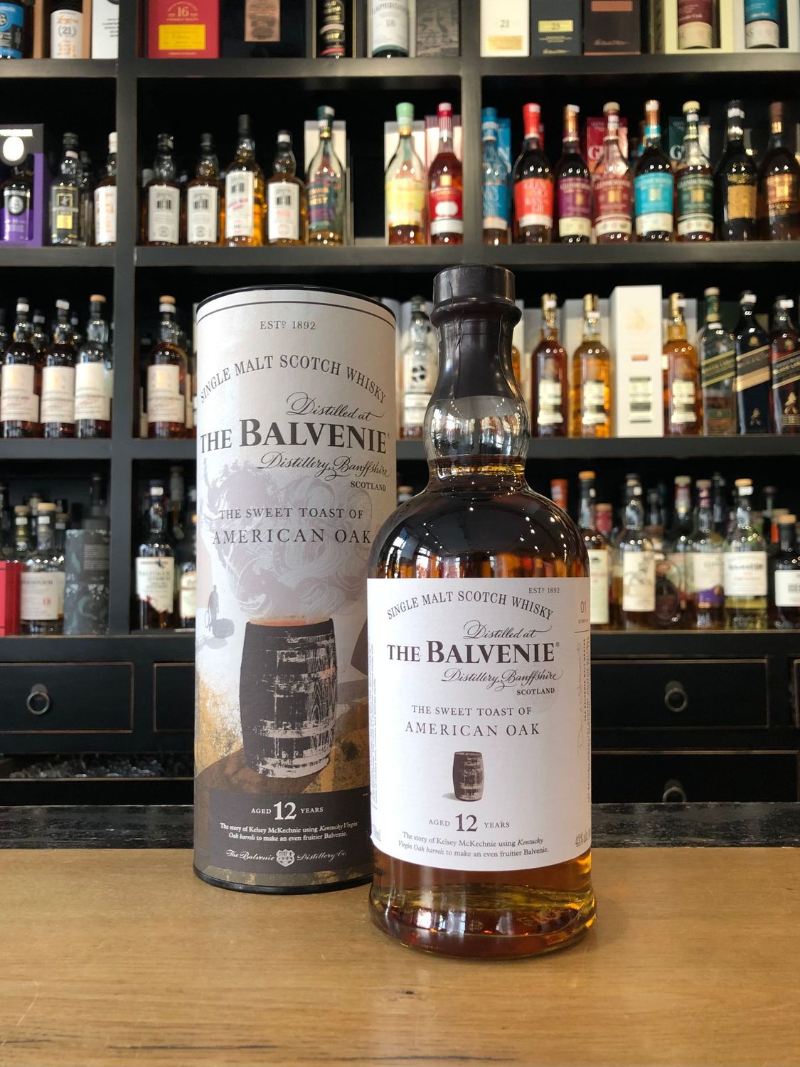 Balvenie 12 Jahre American Oak Sweet Toast mit 0,7L und 43%