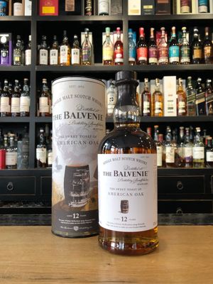 Balvenie 12 Jahre American Oak Sweet Toast mit 0,7L und 43%