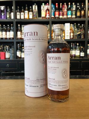 Arran Sherry Cask The Bodega mit 0,7L und 55,8%