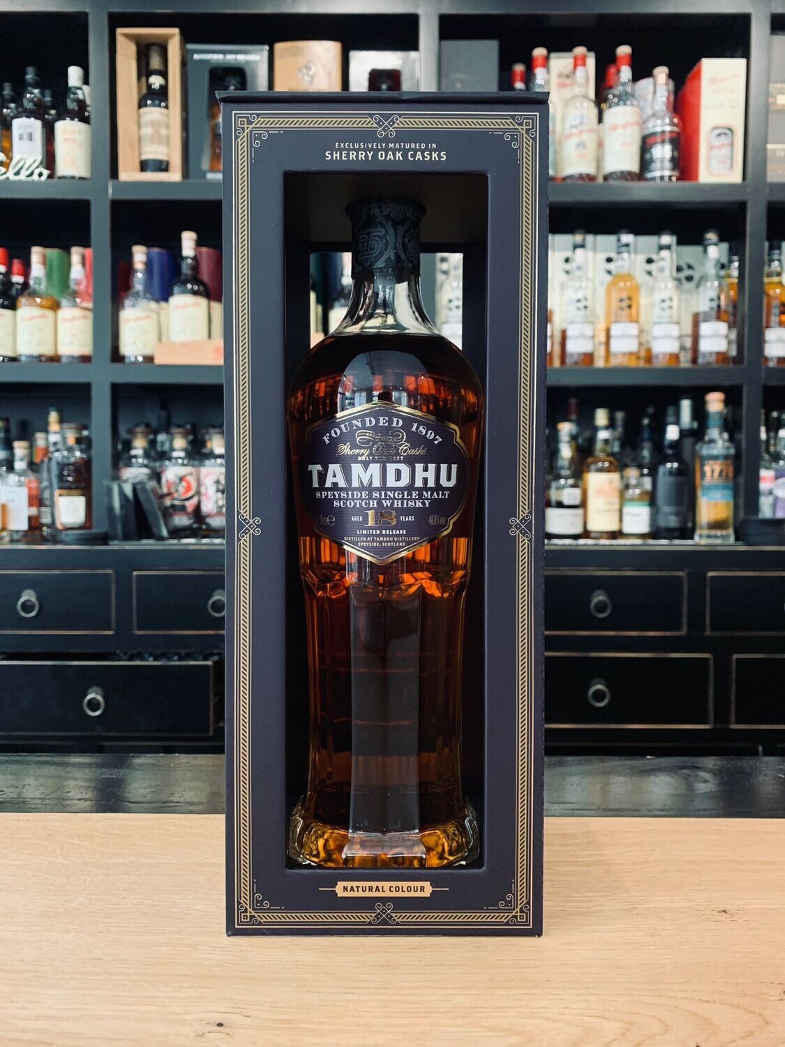 Tamdhu 18 Jahre Sherry Cask mit 0,7L und 46,8%