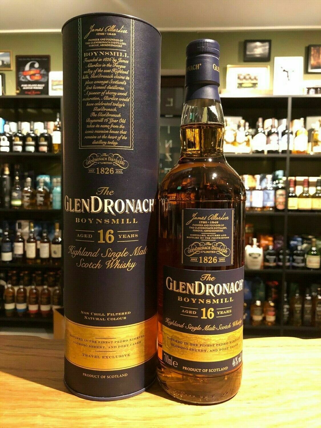 Glendronach 16 Jahre Boynsmill mit 0,7 L und 46%