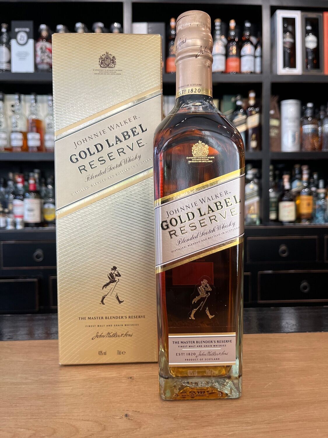 Johnnie Walker Gold Label Reserve mit 0,7l und 40% ohne Box