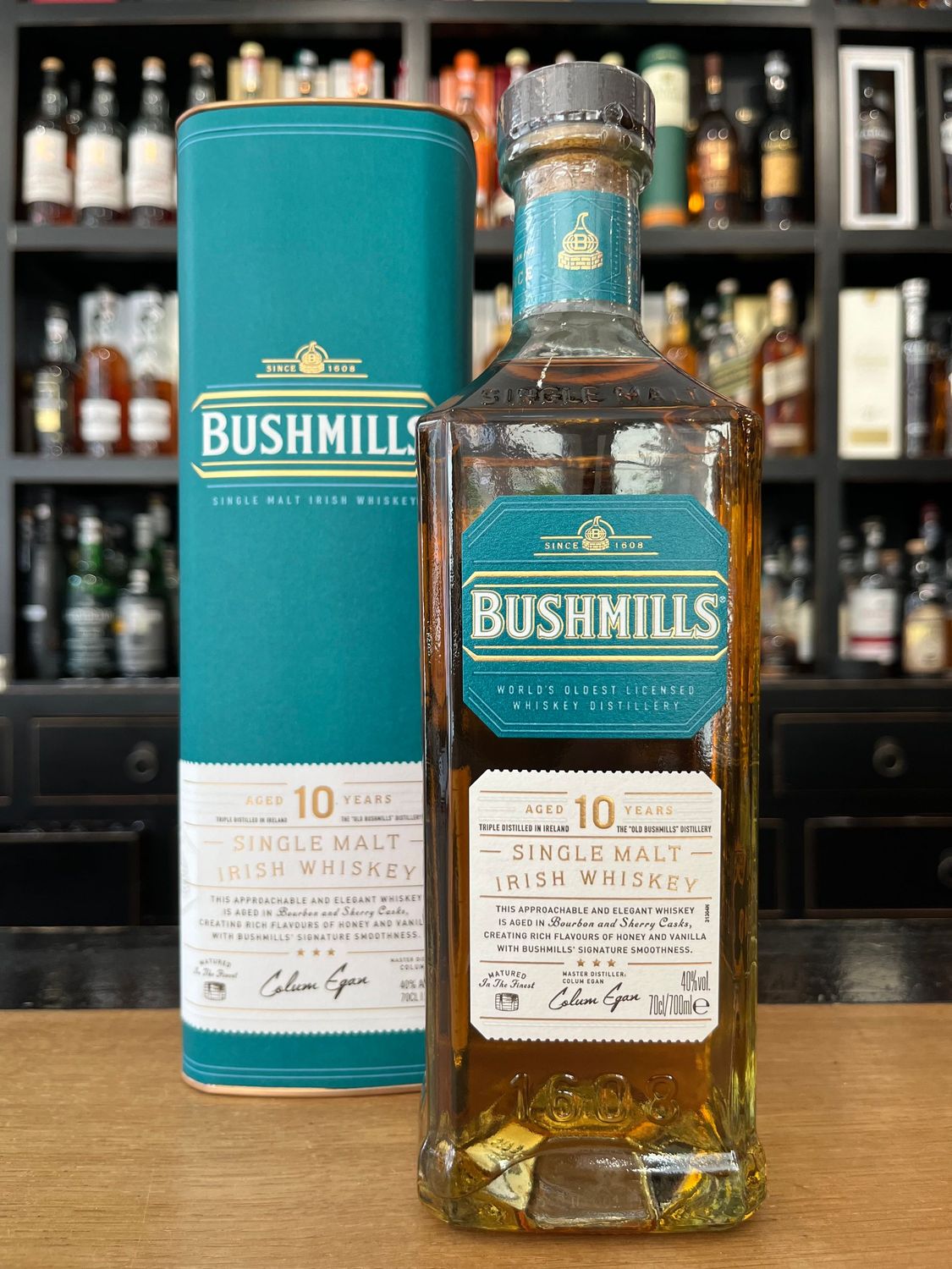 Bushmills 10 Jahre mit 0,7L und 40% Bushmills 10 Jahre mit 0,7L und 40%