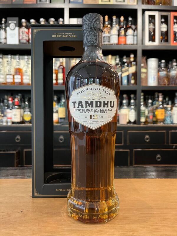 Tamdhu 12 Jahre Speyside Single Malt mit  0,7 L und 43%