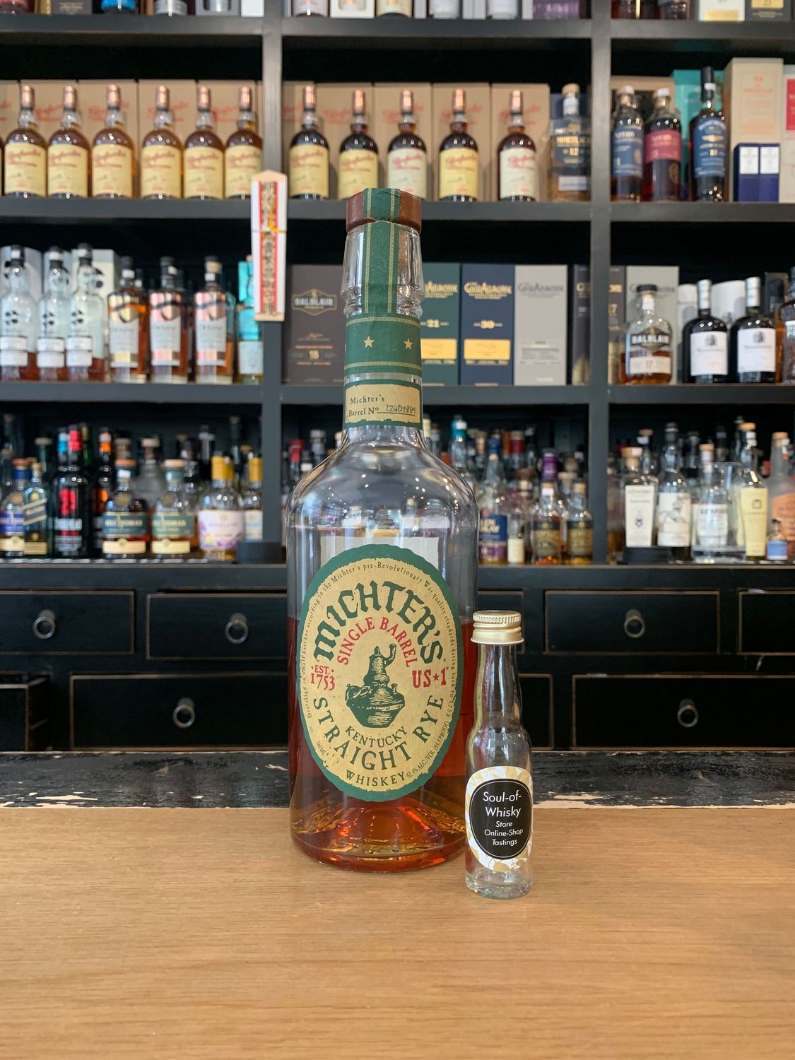 Michter's Rye Small Batch Sample mit 2cl und 42,4% Michter's Rye Small Batch Sample mit 2cl und 42,4%
