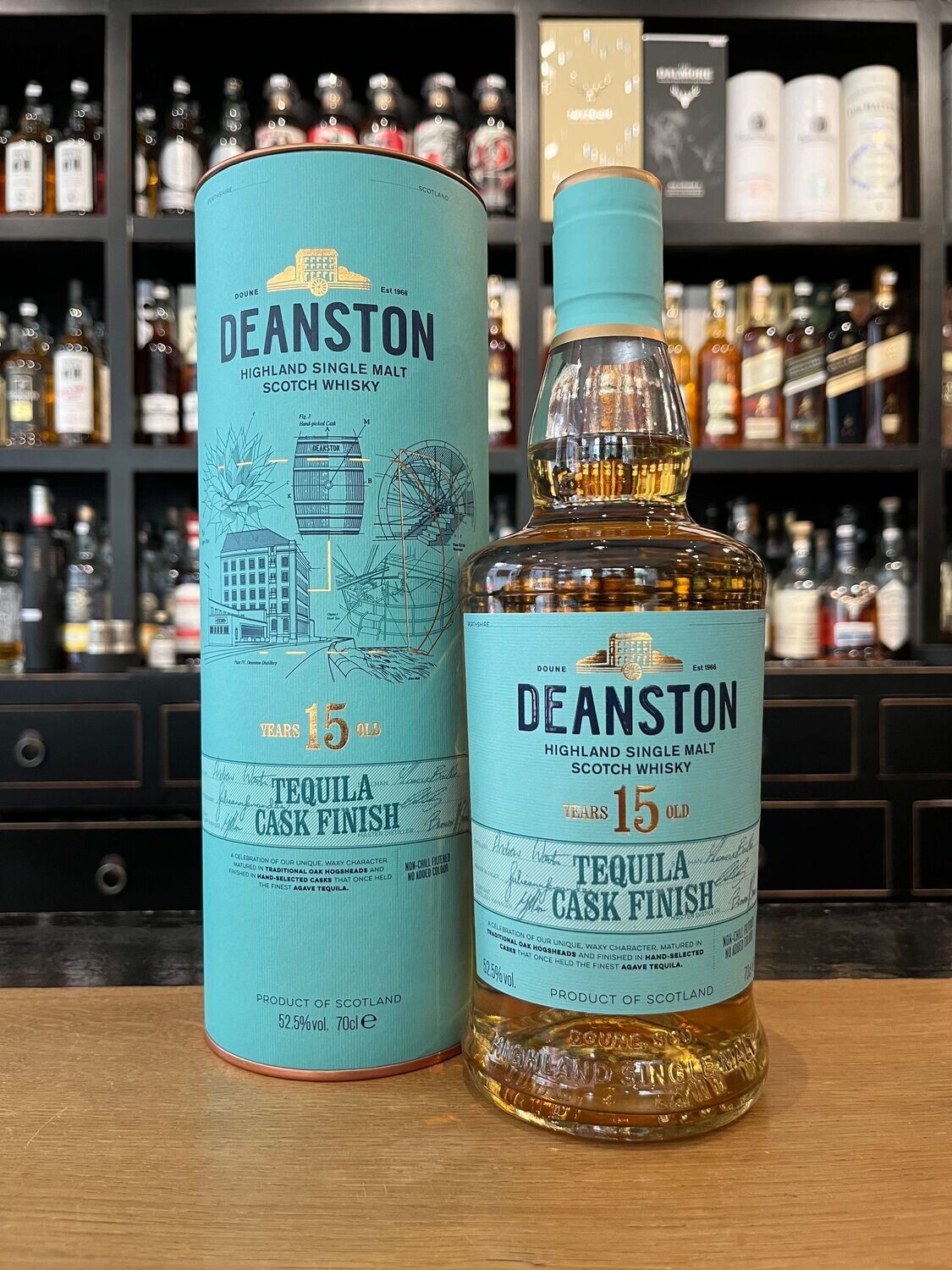 Deanston 15 Jahre Tequila Cask Finish mit 0,7l Deanston 15 Jahre Tequila Cask Finish mit 0,7l