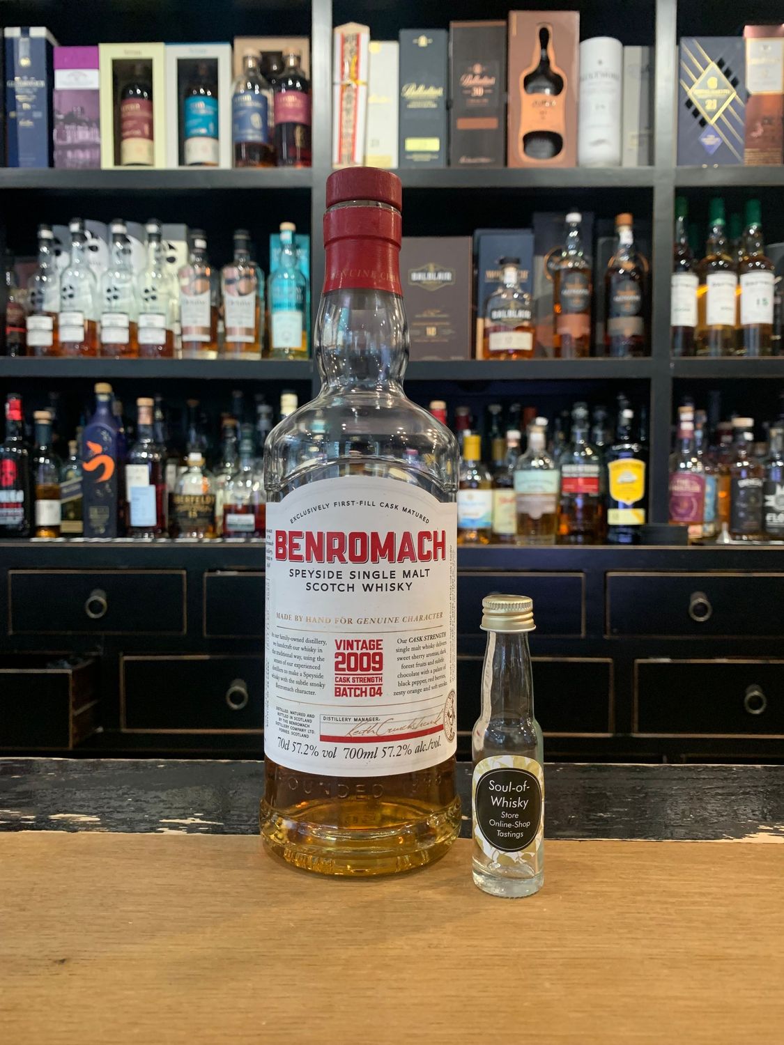Benromach Vintage 2009 Batch 4 Sample mit 2cl und 57,2%