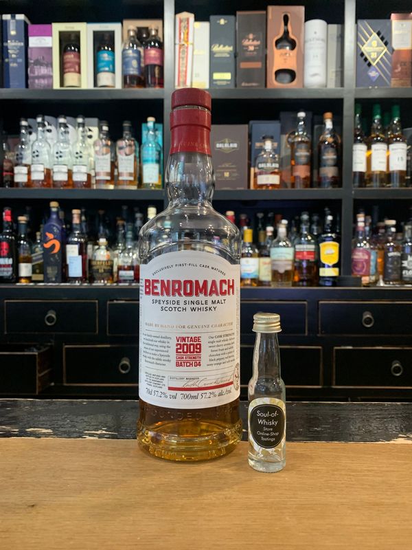 Benromach Vintage 2009 Batch 4 Sample mit 2cl und 57,2%