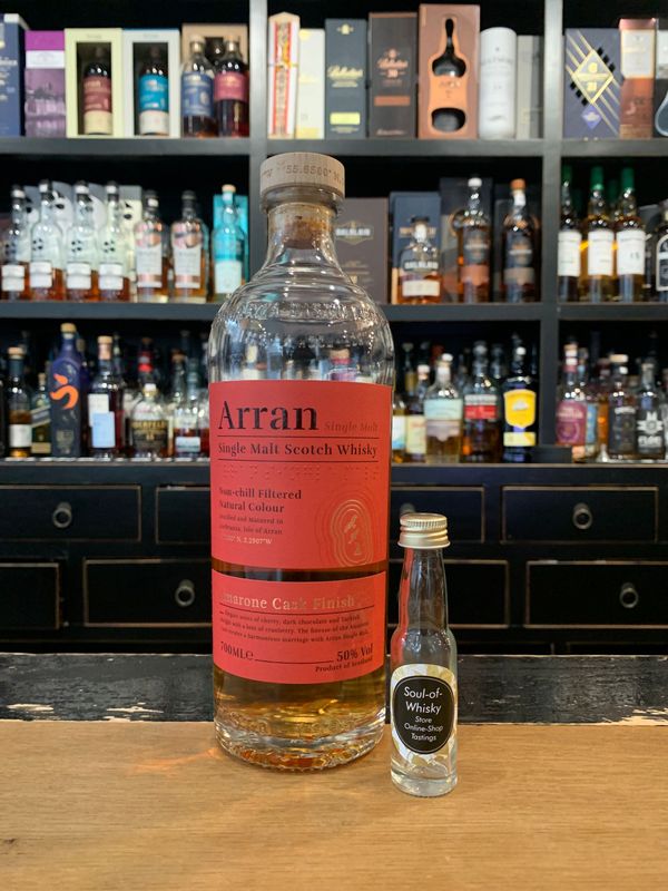 Arran Malt Amarone Cask Finish Sample mit 2cl und 50%