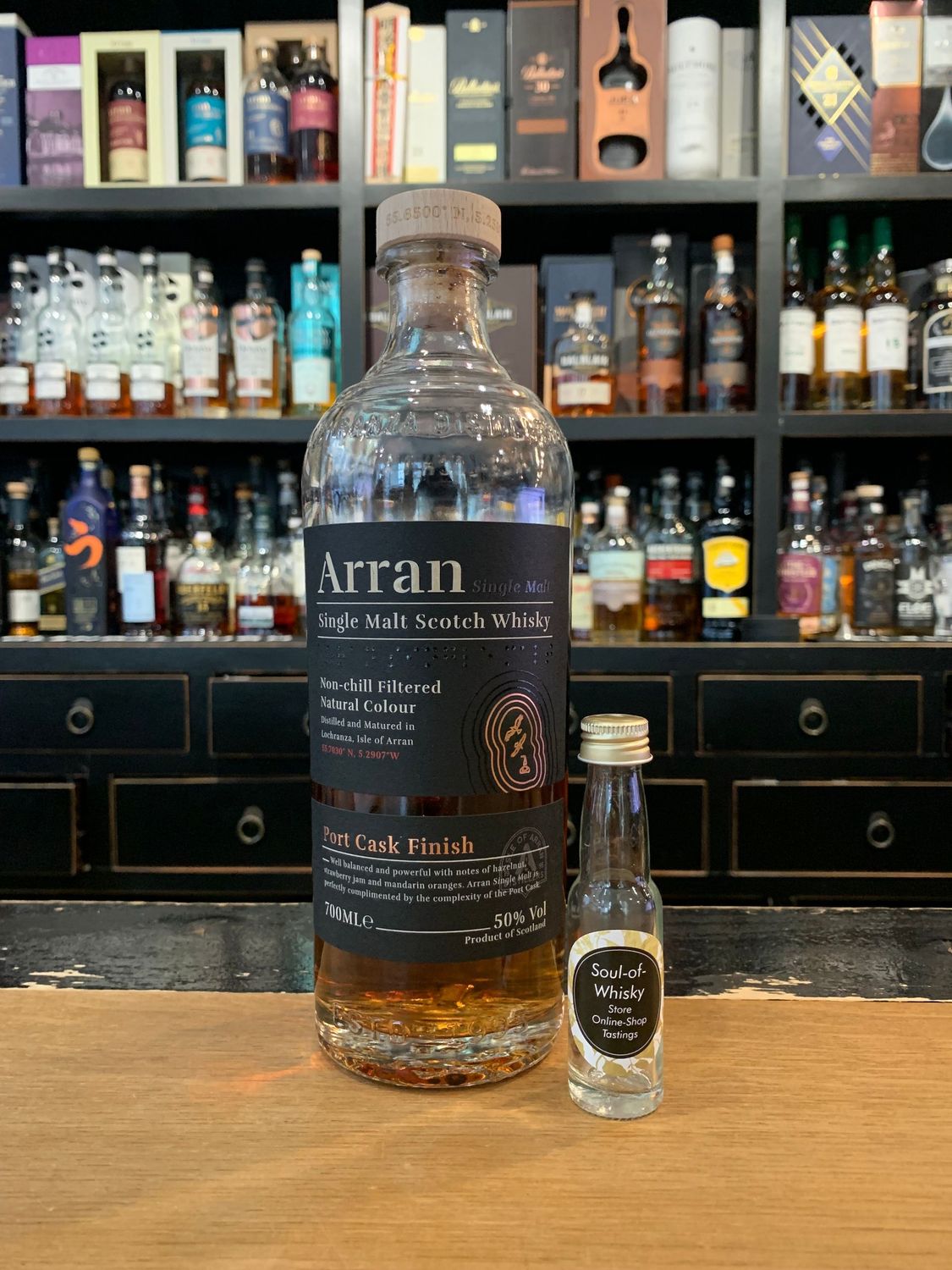 Arran Port Cask Finish Sample mit 2cl und 50%