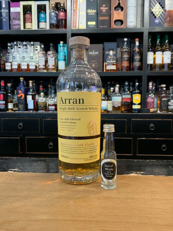 Arran Sauternes Cask Finish Sample mit 2cl und 50%