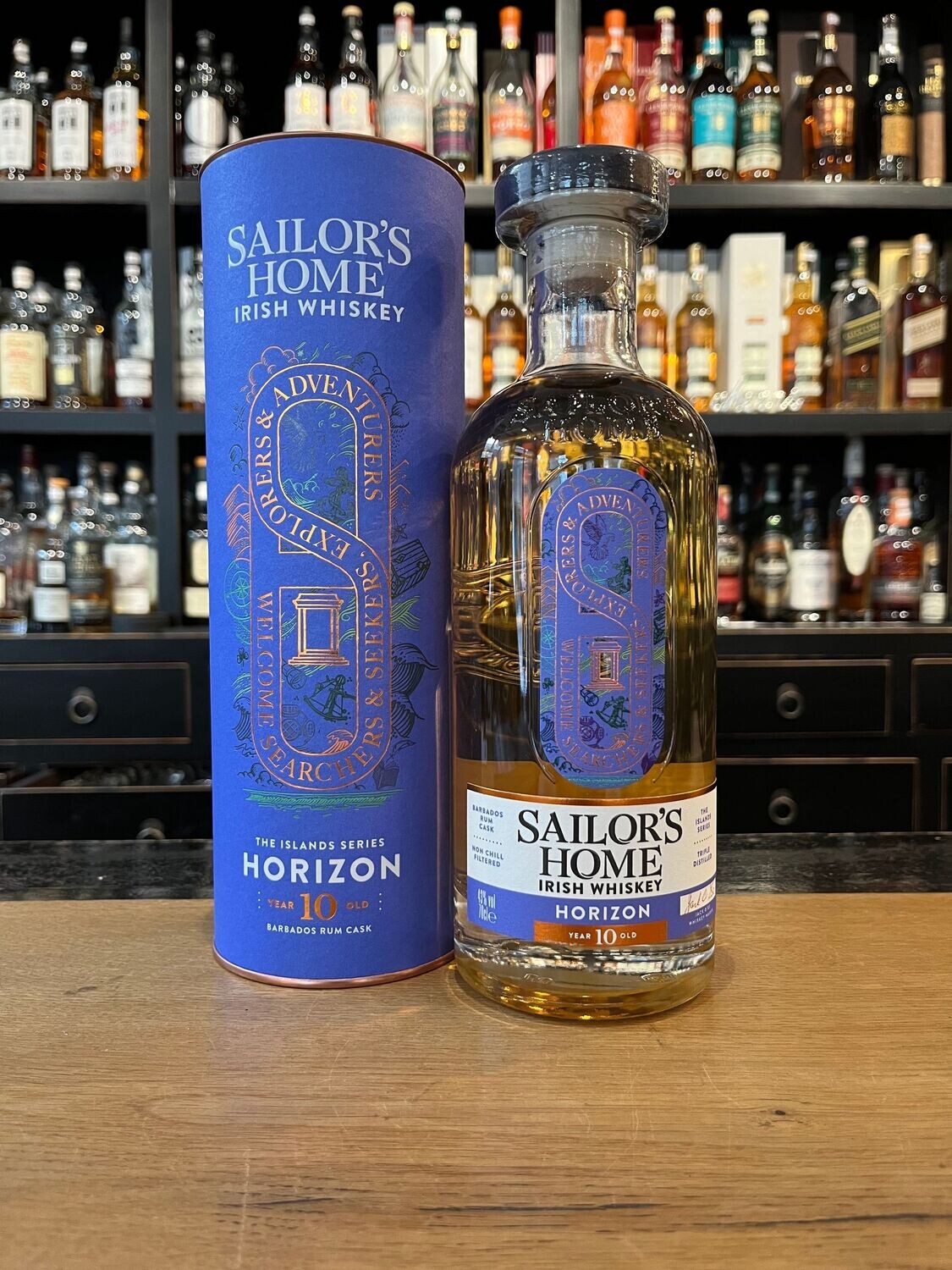 Sailor's Home 10 Jahre The Horizon mit 0,7L und 43% Sailor's Home 10 Jahre The Horizon mit 0,7L und 43%