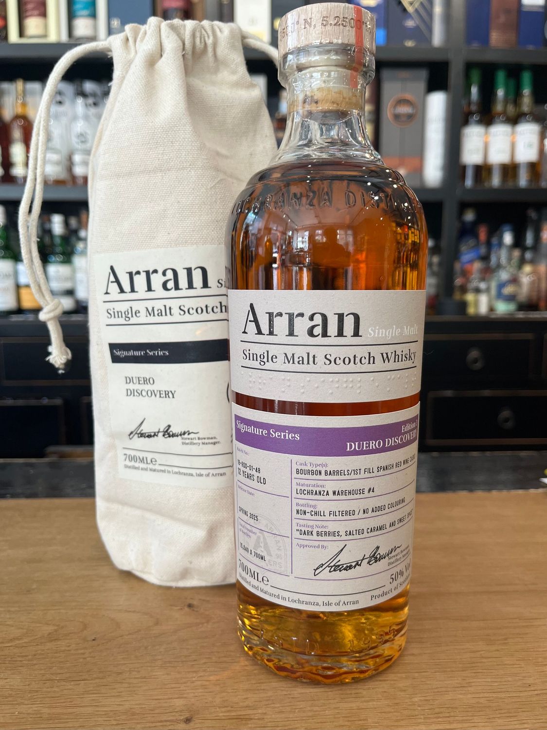 Arran 12 Jahre Signature Series Edition 3 Duero Discovery 2025 Arran 12 Jahre Signature Series Edition 3 Duero Discovery 2025