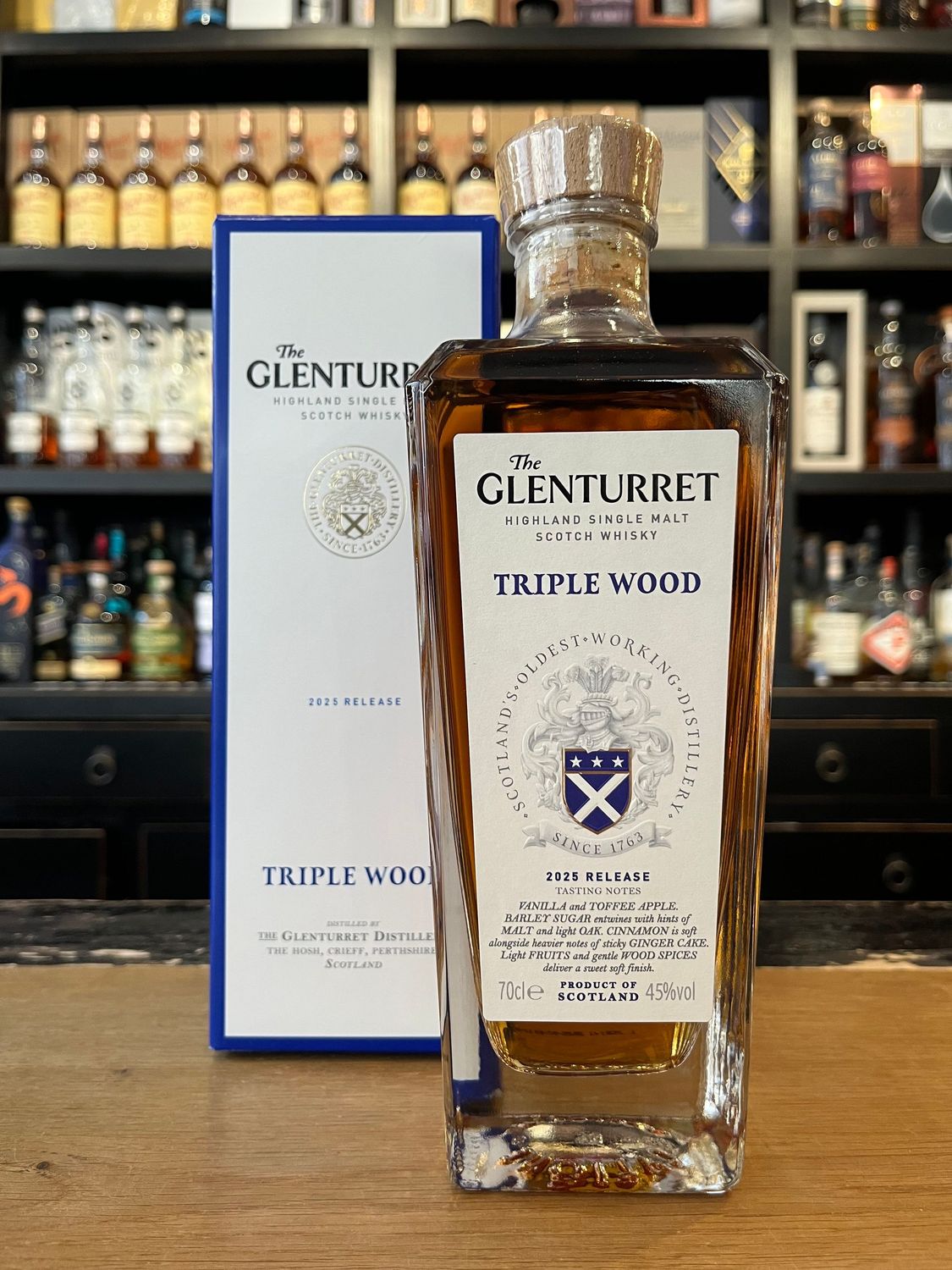 Glenturret Triple Wood mit 0,7L und 45%