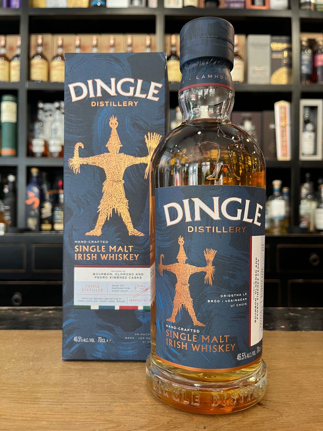 Dingle Single Malt Whiskey Triple Distilled mit 0,7L und 46,5%