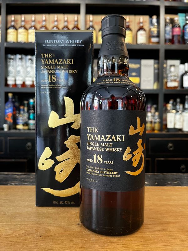 Yamazaki 18 Jahre mit 0,7 L und 43%