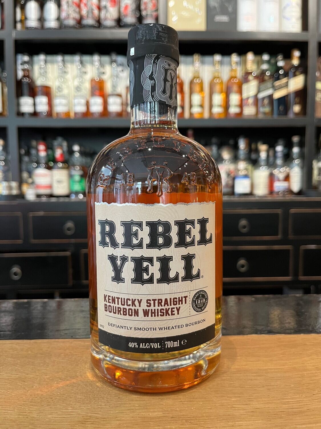 Rebel Yell Kentucky Straigth Bourbon mit 0,7L und 40% Rebel Yell Kentucky Straigth Bourbon mit 0,7L und 40%