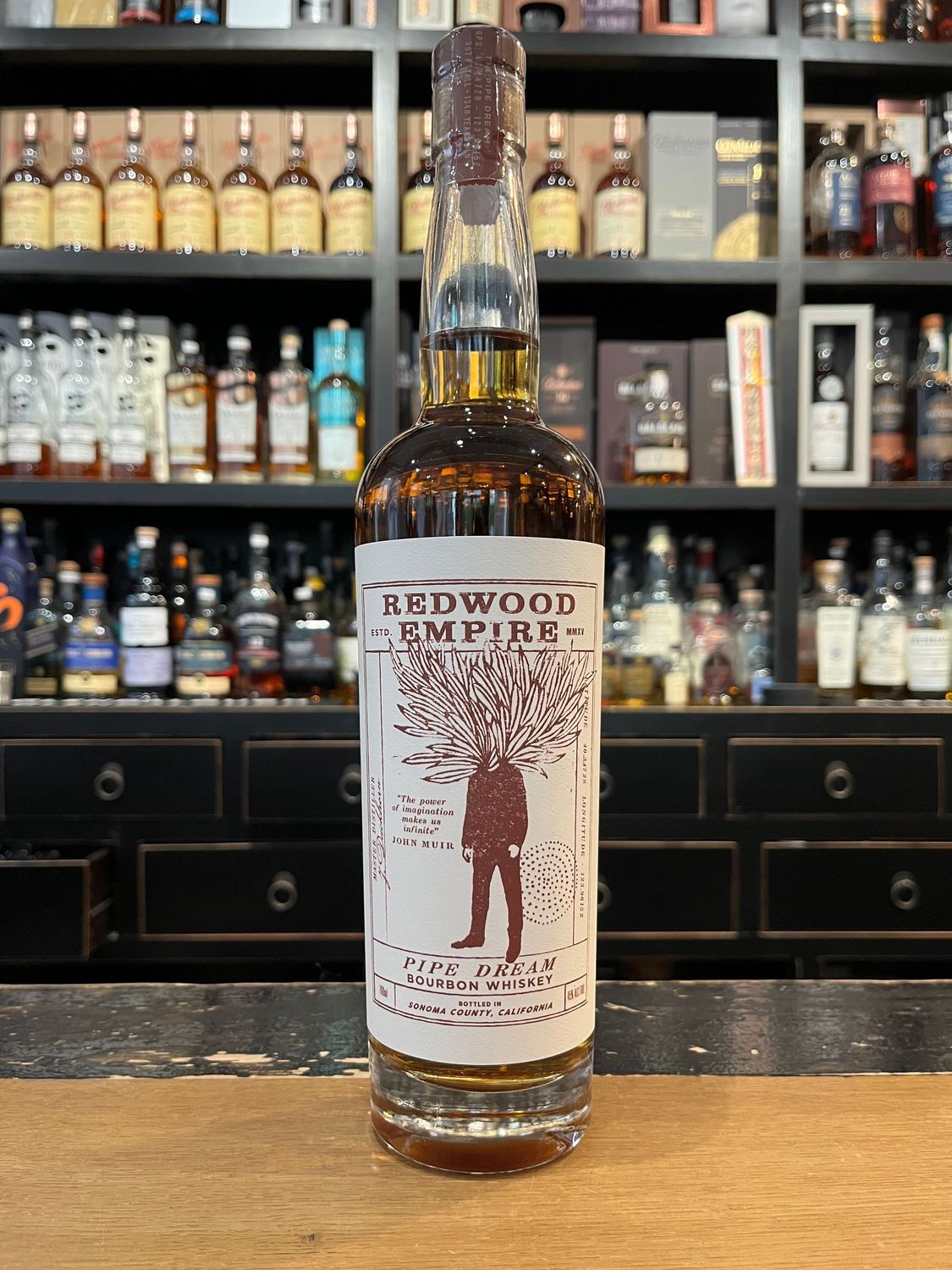 Redwood Empire Pipe Dream Bourbon Whiskey mit 0,7L und 45%