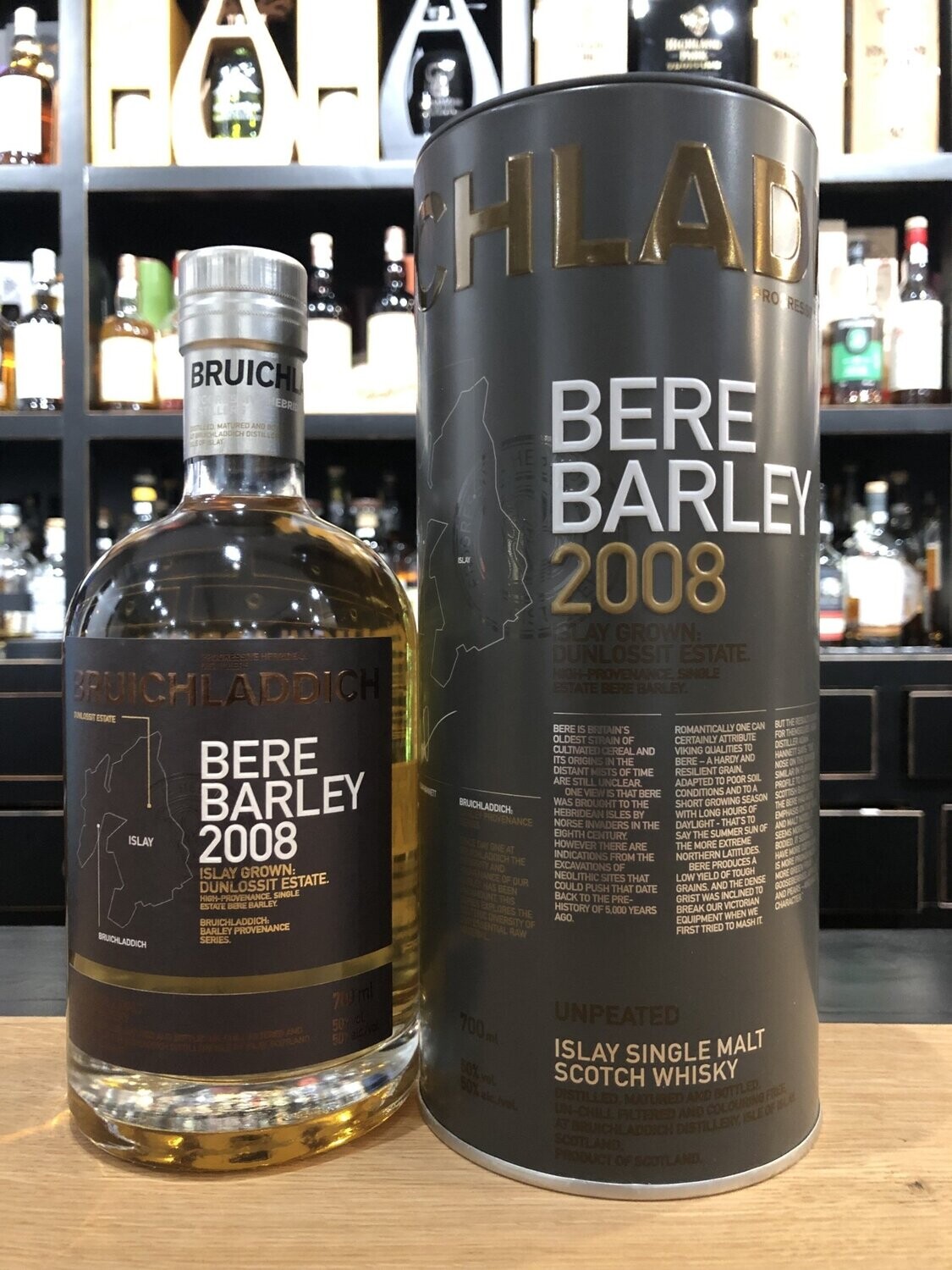 Bruichladdich 9 Jahre 2008/2017 Bere Barley mit 0,7l und 50% Bruichladdich 9 Jahre 2008/2017 Bere Barley mit 0,7l und 50%