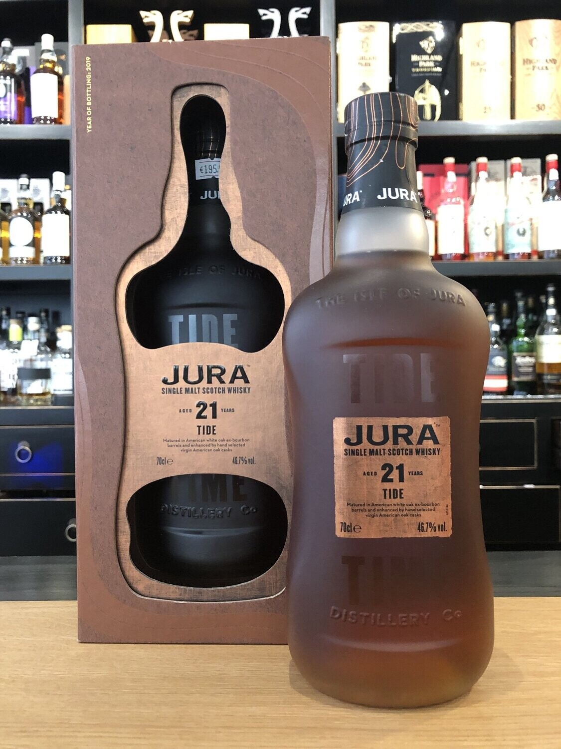 Jura 21 Jahre Time & Tide mit 0,7l und 47,2% Jura 21 Jahre Time & Tide mit 0,7l und 47,2%