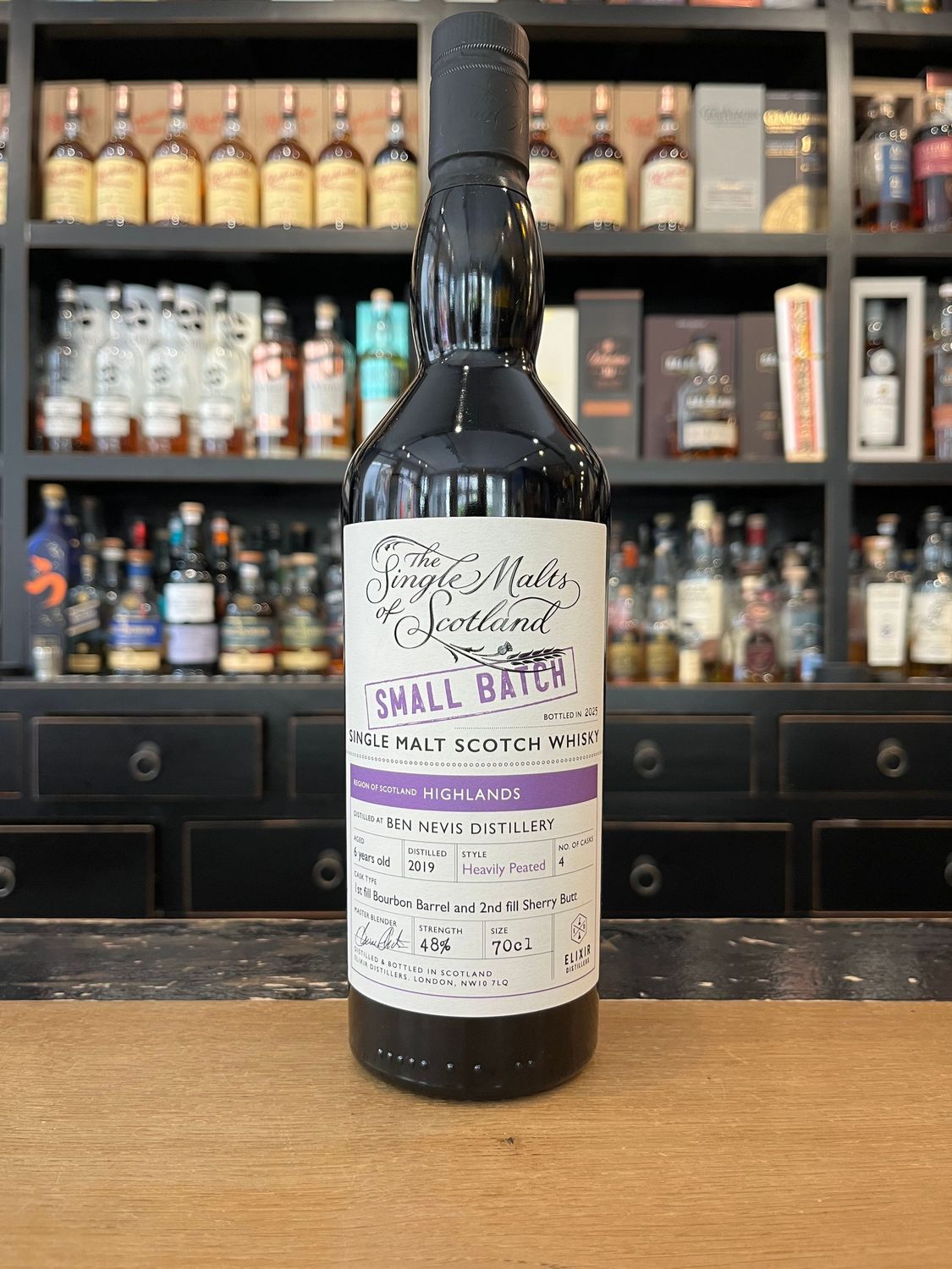 Ben Nevis 9 Jahre Refill Sherry Butts - Small Batch (SMoS) mit 0,7l und 48%