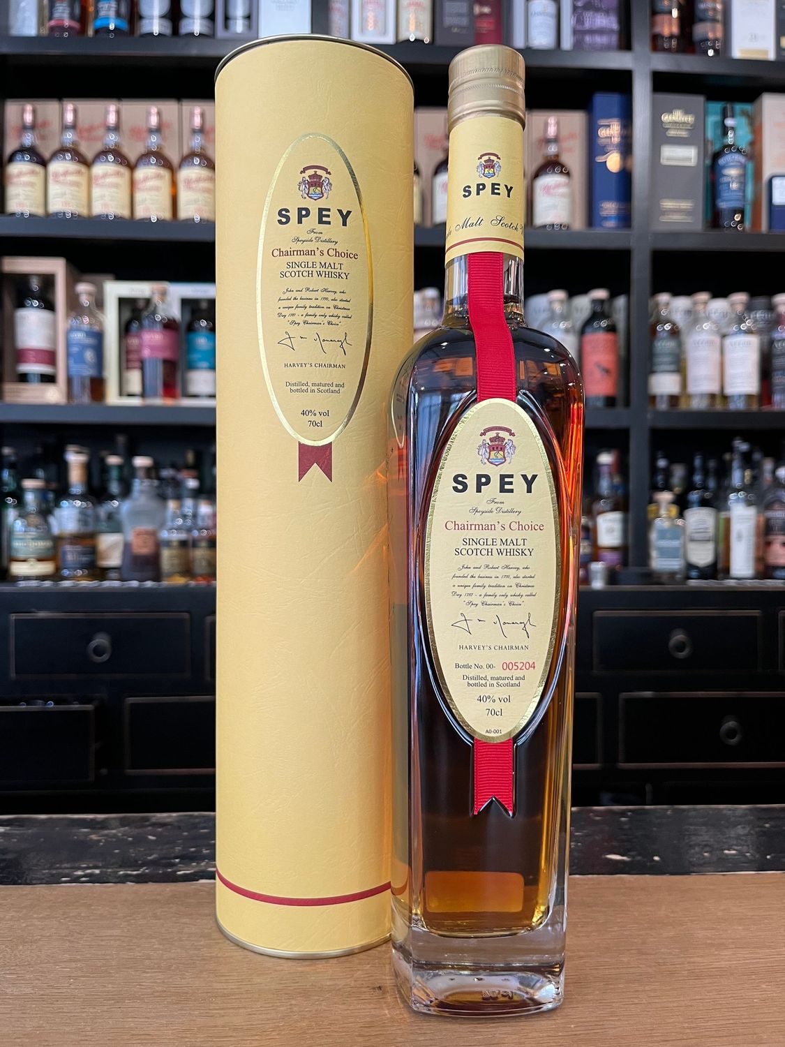 Spey Chairman's Choice mit 0,7l und 40% Spey Chairman's Choice mit 0,7l und 40%