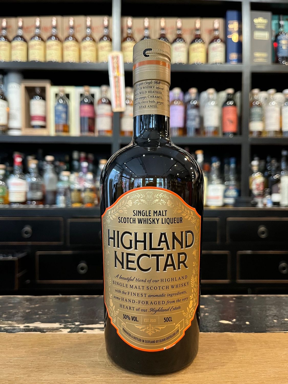 Highland Nectar - Scotch Whisky Likör mit 0,5l und 30%