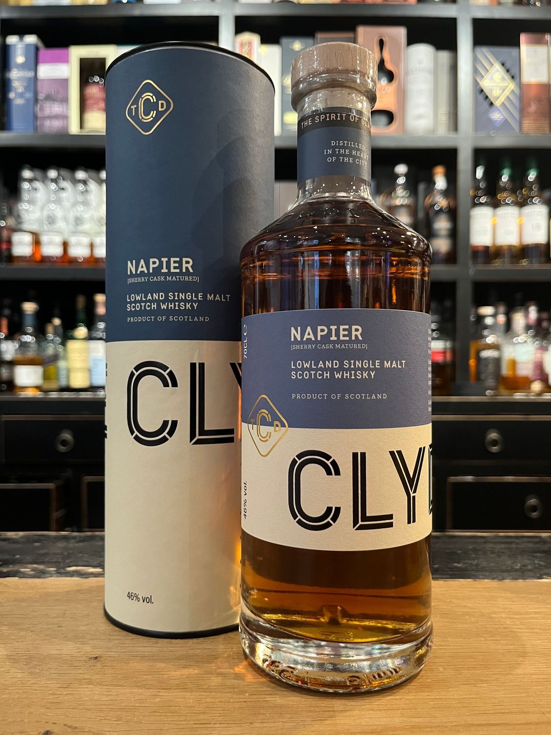 Clydeside Napier Sherry Cask mit 0,7L und 46% Clydeside Napier Sherry Cask mit 0,7L und 46%
