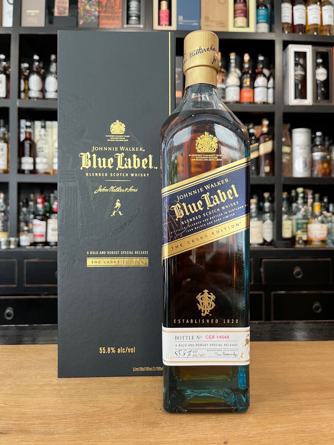 Johnnie Walker Blue Label Cask Edition mit 1L und 55,8% Johnnie Walker Blue Label Cask Edition mit 1L und 55,8%