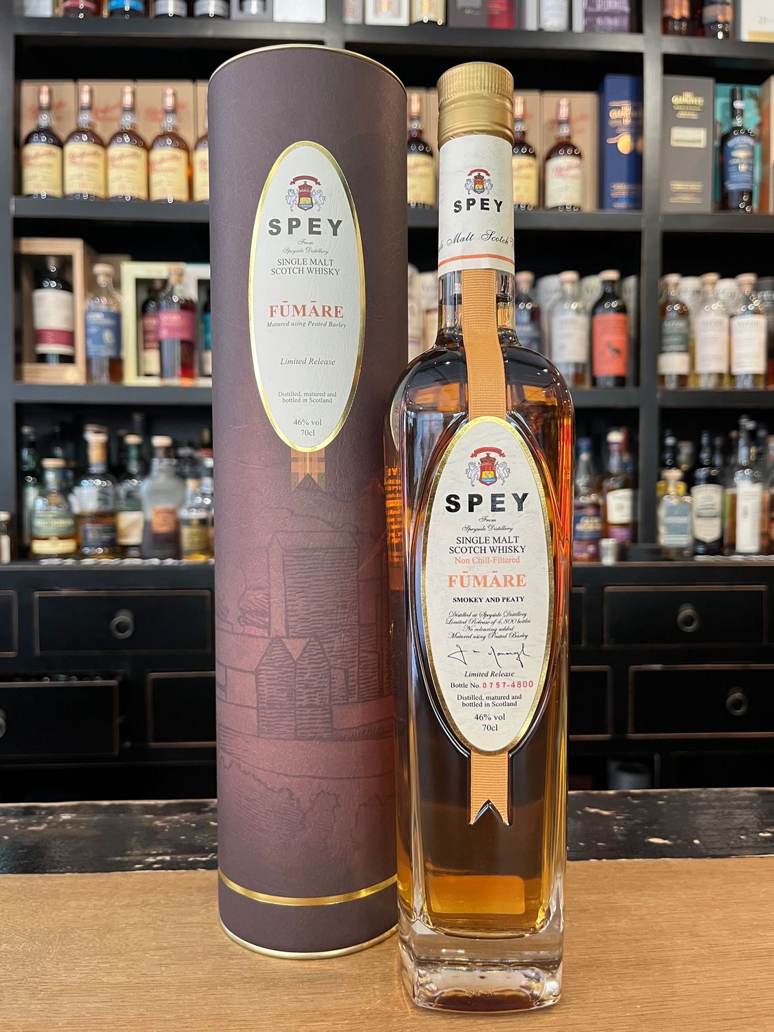 Spey Fumare Smoky and Peaty mit 0,7l und 46% Spey Fumare Smoky and Peaty mit 0,7l und 46%