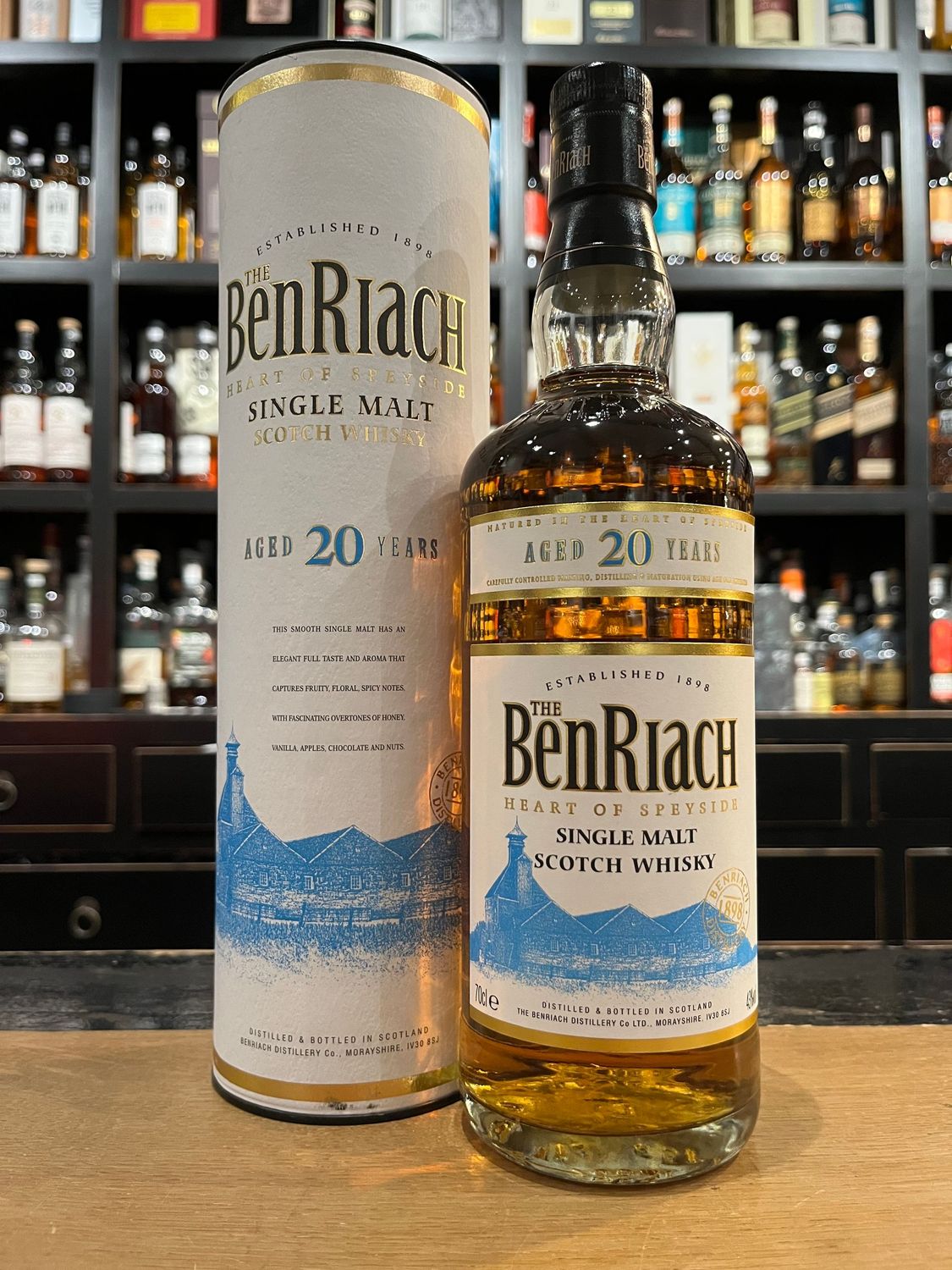 Benriach 20 Jahre Alte Abfüllung 1995/2015 mit 0,7l und 43% Benriach 20 Jahre Alte Abfüllung 1995/2015 mit 0,7l und 43%