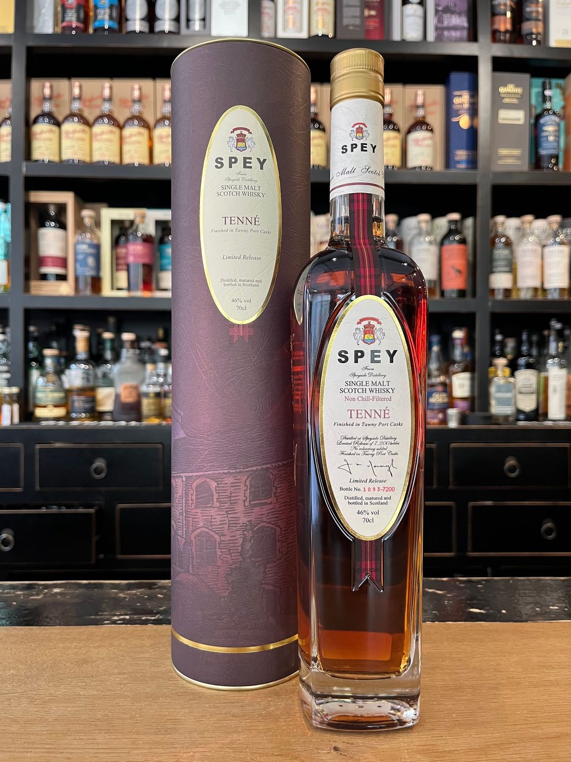 Spey Tenne mit 0,7l und 46% Spey Tenne mit 0,7l und 46%