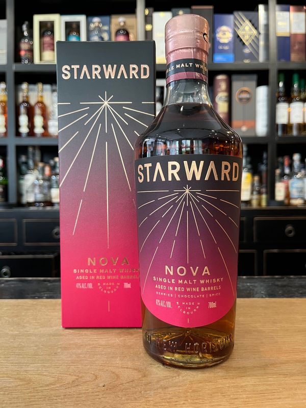 Starward Nova Australian Single Malt Whisky mit 0,7l und 41% Starward Nova Australian Single Malt Whisky mit 0,7l und 41%