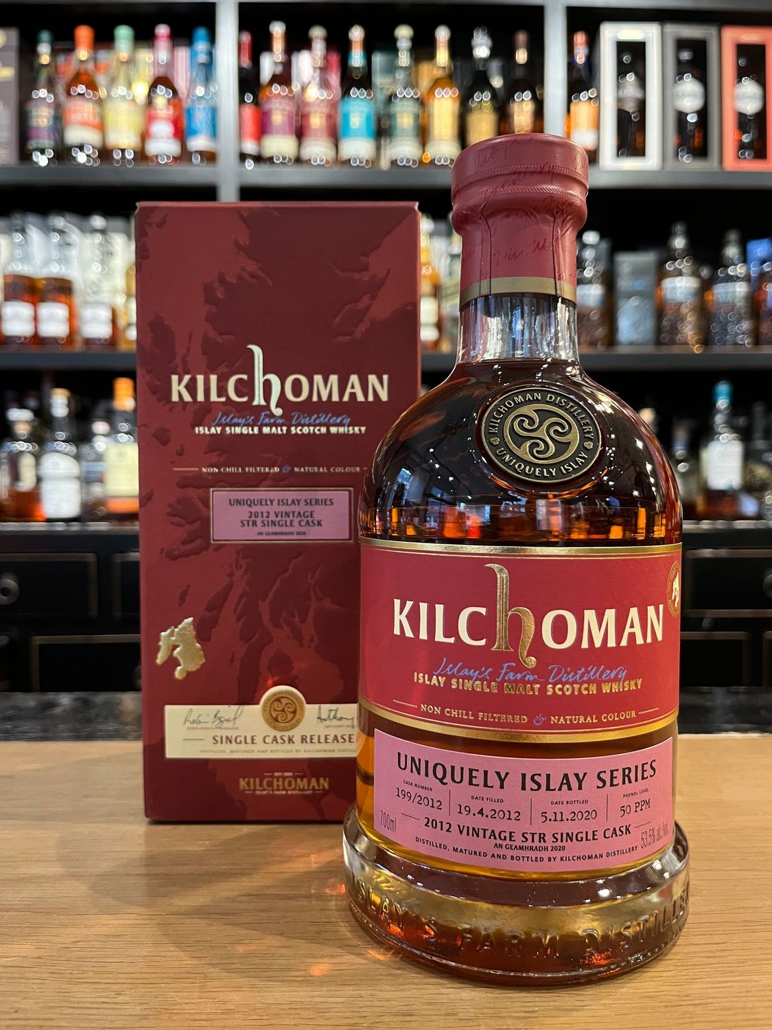 Kilchoman Vintage 2012/2020 STR-Cask Uniquely Islay Series Kilchoman Vintage 2012/2020 STR-Cask Uniquely Islay Series