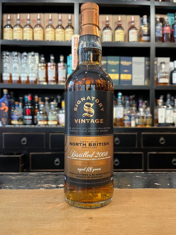 North British 18 Jahre Sherry and Bourbon Cask Un-Chillfiltered North British 18 Jahre Sherry and Bourbon Cask Un-Chillfiltered