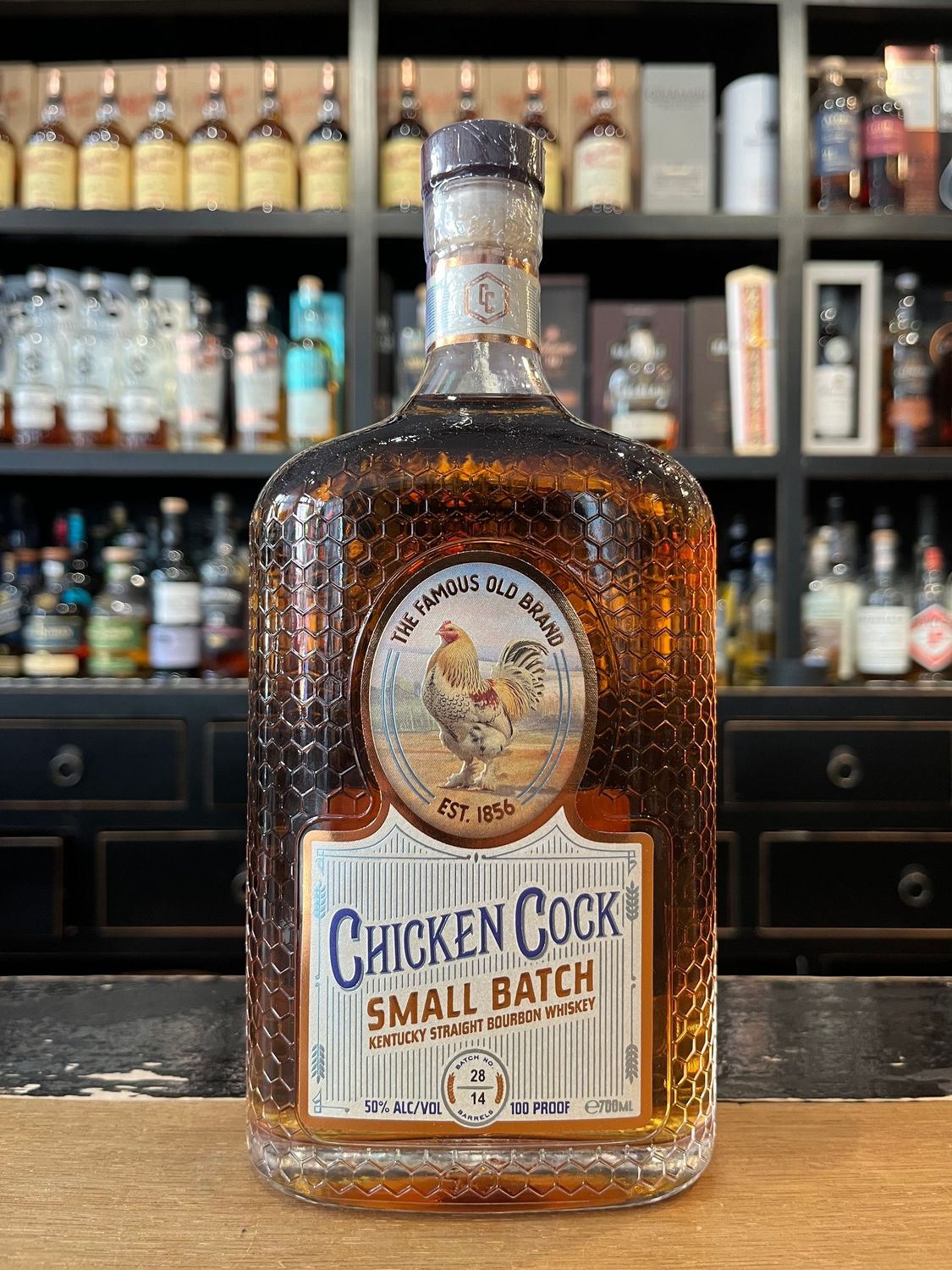 Chicken Cock Small Batch Bourbon mit 0,7L und 50%
