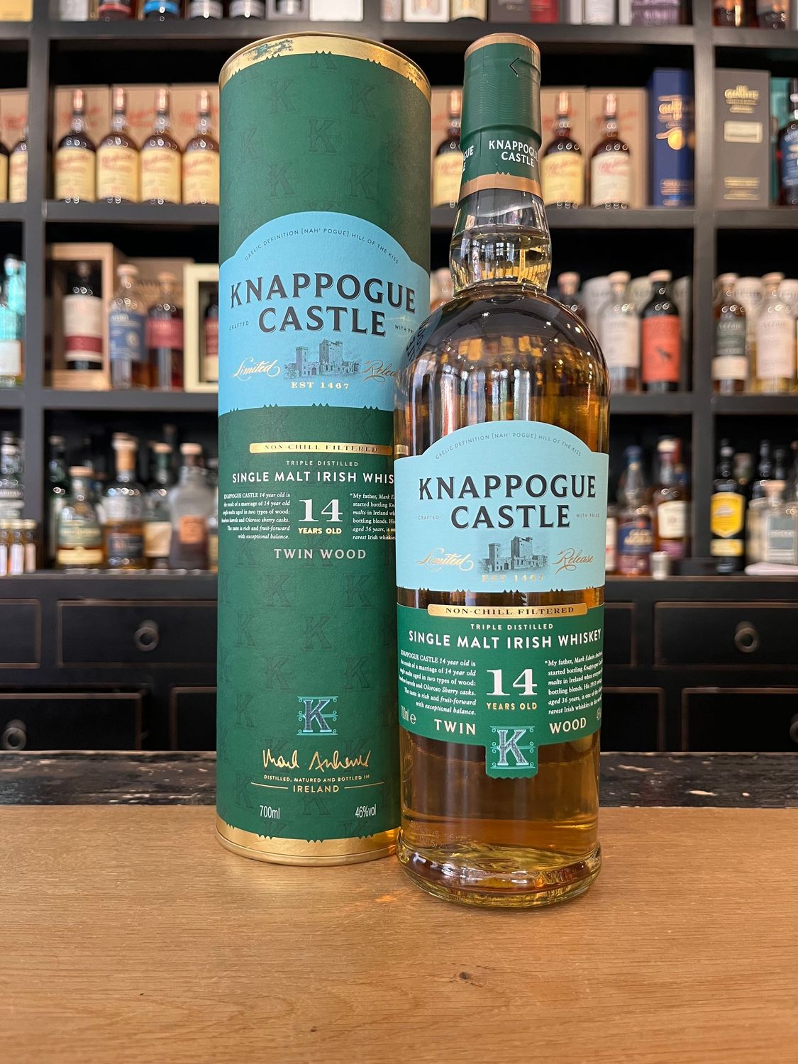Knappogue Castle 14 Jahre mit 0,7l und 46%