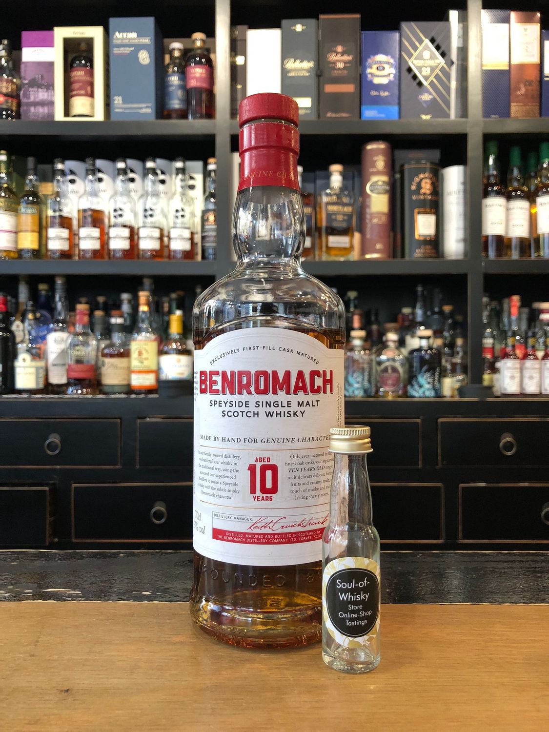Benromach 10 Jahre Sample mit 2cl und 43% Benromach 10 Jahre Sample mit 2cl und 43%